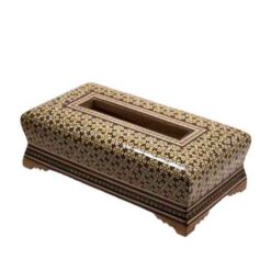 جعبه دستمال خاتم کاری