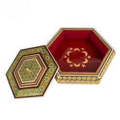 شکلات خوری خاتم کاری