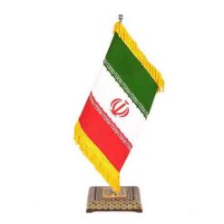 پرچم ایران خاتم کاری