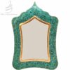 آینه فیروزه کوبی مستطیل 38*27 سانتی
