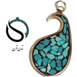 پلاک فیروزه کوب ترنج سایز 2