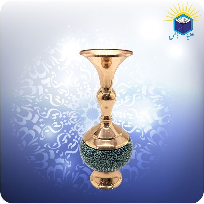 گیلاسی مس و فیروزه کوب 20 سانت