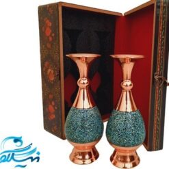 ست گلدان 20 سانتی فیروزه کوبی