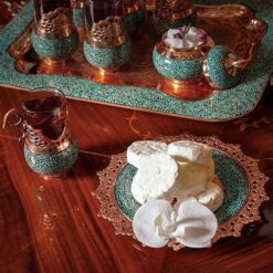 بشقاب فیروزه کوبی