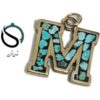 پلاک فیروزه کوب M سایز 2