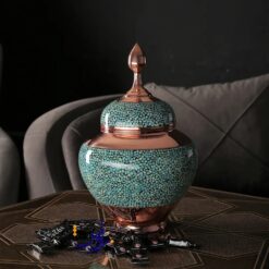 قندان سیبی بزرگ فیروزه کوب