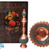 پک هدیه فیروزه کوبی تنگ و بشقاب