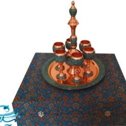 سرویس تنگ و جام فیروزه کوبی با جعبه