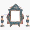 آینه و شمعدان فیروزه کوبی کدfads401