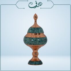 شکلات خوری فیروزه کوبی پایه دار