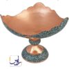 کاسه پایه دار سه وجهی خسروانی فیروزه کوب