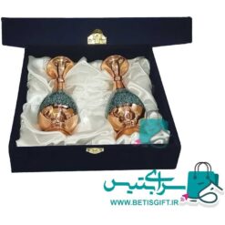 ست هدیه جفت گلدان 20 فیروزه کوب