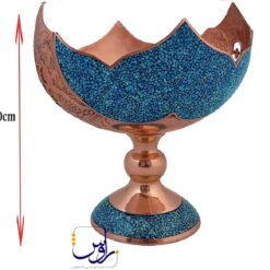 کشکول تاجی قلم خورده میانه فیروزه کوب