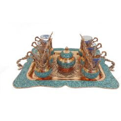 سرویس چایخوری فیروزه کوبی