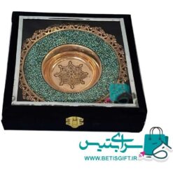 ست بشقاب 20 فیروزه کوب با جعبه جیر