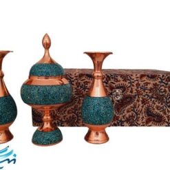 باکس هدیه مس و فیروزه کوبی