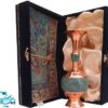 ست هدیه گلدان مس و فیروزه و ترمه