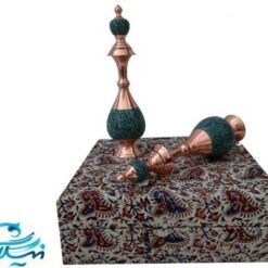 تنگ صراحی فیروزه کوبی با جعبه