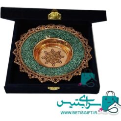 ست بشقاب 20 فیروزه کوب با جعبه جیر