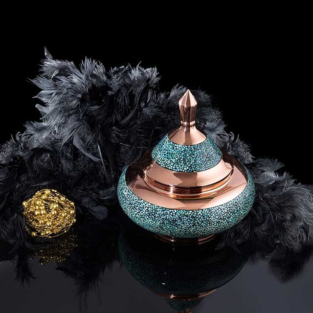 بشقاب پرنده فیروزهکوب – کوچک