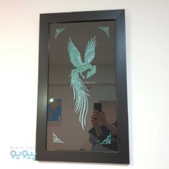 تابلو فیروزه کوب بزرگ طرح سیمرغ ساخت نیشابور