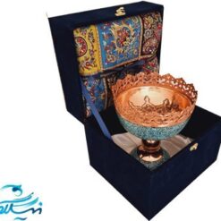 پک آجیل خوری 20 سانتی فیروزه کوبی و ترمه