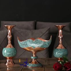 گلدان گیلاسی بیشین فیروزه کوب