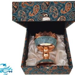آجیل خوری 16 سانتی فیرزوه کوبی با جعبه ترمه