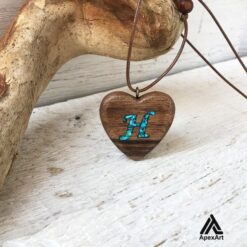 پلاک فیروزه کوبی شده طرح H