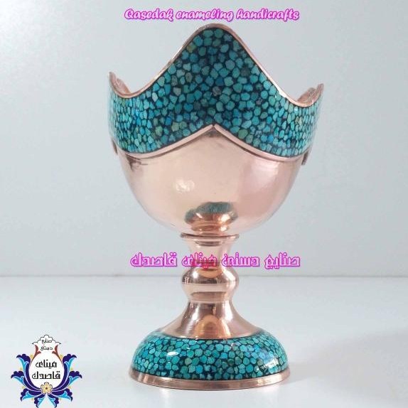کشکول فیروزه کوبی سایز ۱ کد 3