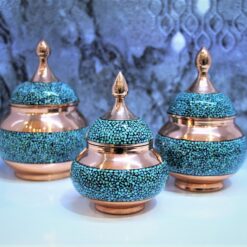 قندان مس و فیروزه