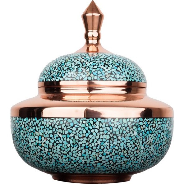 قندان فیروزه کوبی آقاجانی کد F267