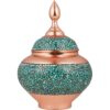 قندان سیبی 25 فیروزه