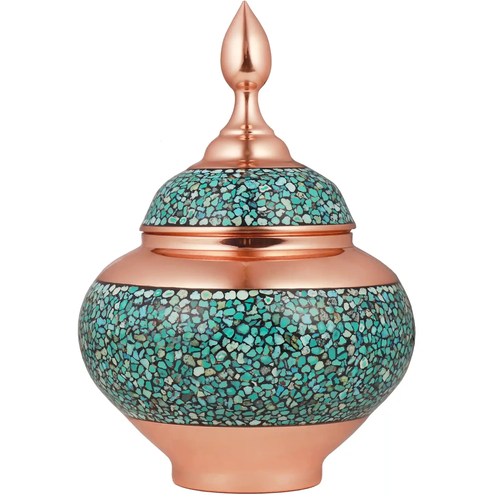 قندان سیبی 25 فیروزه