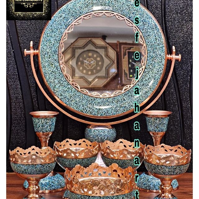 سرویس هفت سین فیروزه کوبی