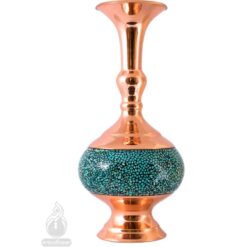 گلدان فیروزه کوبی گیلاسی سایز 1 حامد کریمی
