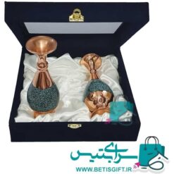 ست هدیه جفت گلدان 20 فیروزه کوب