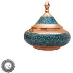 قندان فیروزه کوبی مدل سفینه