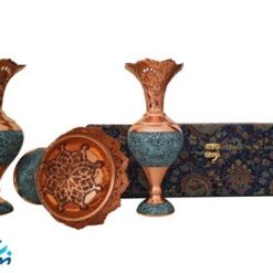 ست سنبلدان 20 و آجیل خوری 13 سانتی فیروزه کوبی