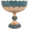 کاسه مسی فیروزه کوب کد 8338