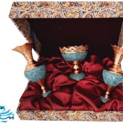 ست سنبلدان 20 و آجیل خوری 13 سانتی فیروزه کوبی