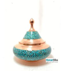 شکلات خوری فیروزه کوب مدل بشقاب پرنده سایز کوچک