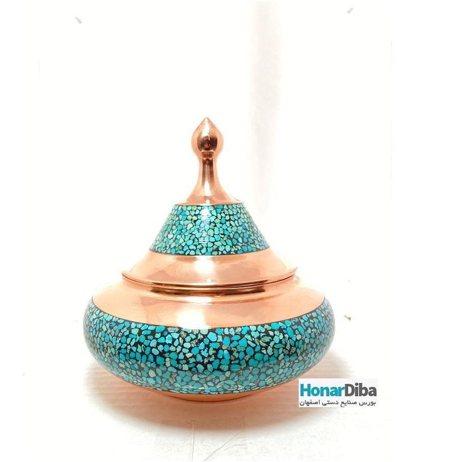 شکلات خوری فیروزه کوب مدل بشقاب پرنده سایز کوچک