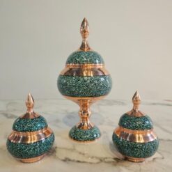 ست فیروزه‌کوب سلطنتی سه‌ تکه