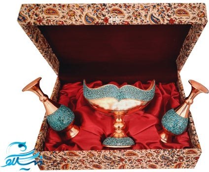 کادوی هدیه مس و فیروزه کوبی خاص