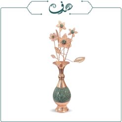 گلدان فیروزه و مس