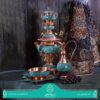 ست سماور فیروزه کوبی نفیس ۱۴۰۳