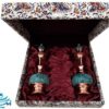 ست هدیه تنگ فیروزه کوبی 30 سانتی