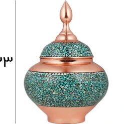 قندان سیبی 25 فیروزه