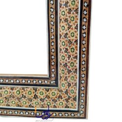 قاب a4 خاتم کاری دو گل